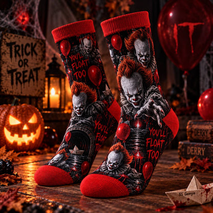 Halloween Horror Movie Characters Socks