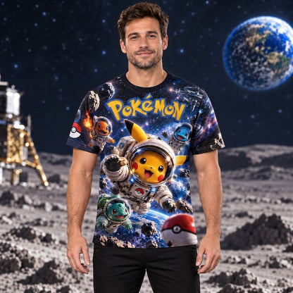 PKM Out Space AOP T-Shirt Sweatshirt Hoodie