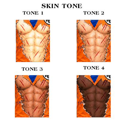 Dragon Ball Songuku Six-Pack Abs Funny T-Shirt & Sweatpants
